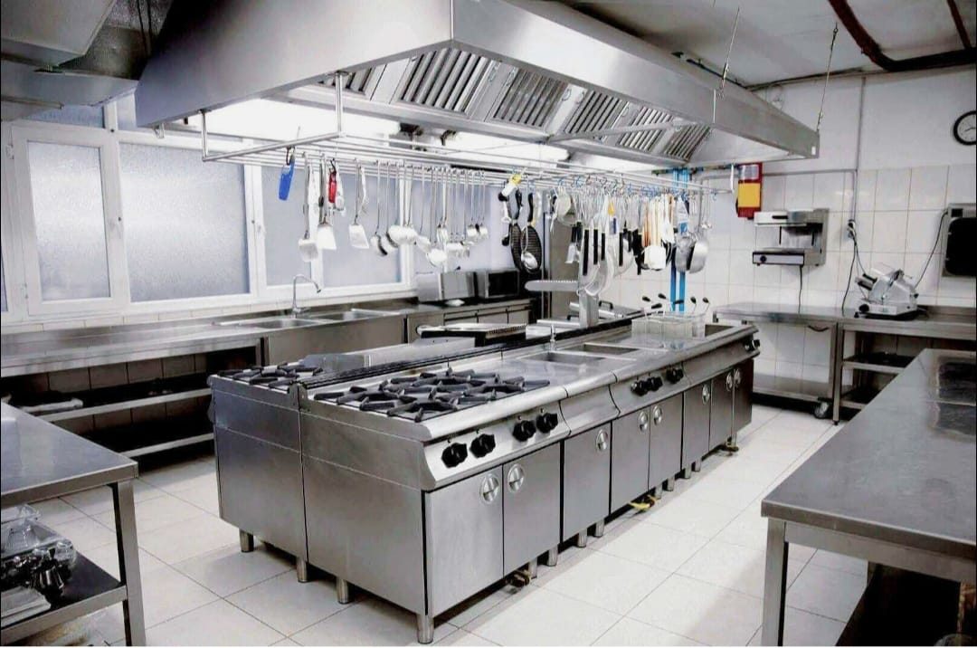 Gas cooking equipment range
